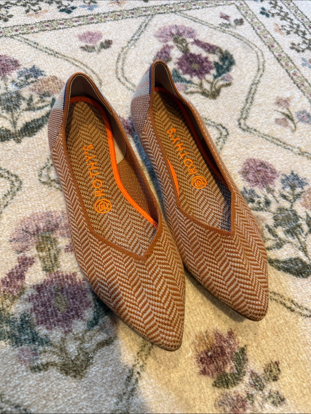 Rothy’s Camel Herringbone W8.5